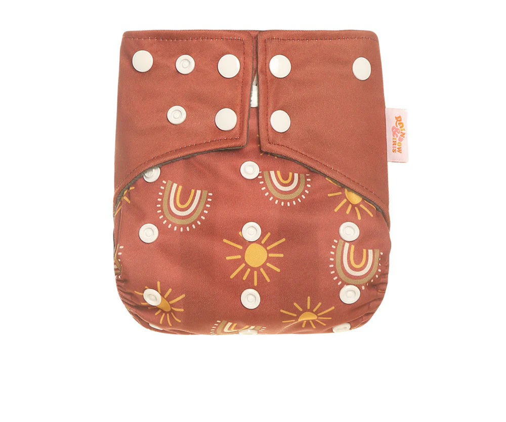 Western Style Digital Printing Bamboo Charcoal Diapers - Image 6