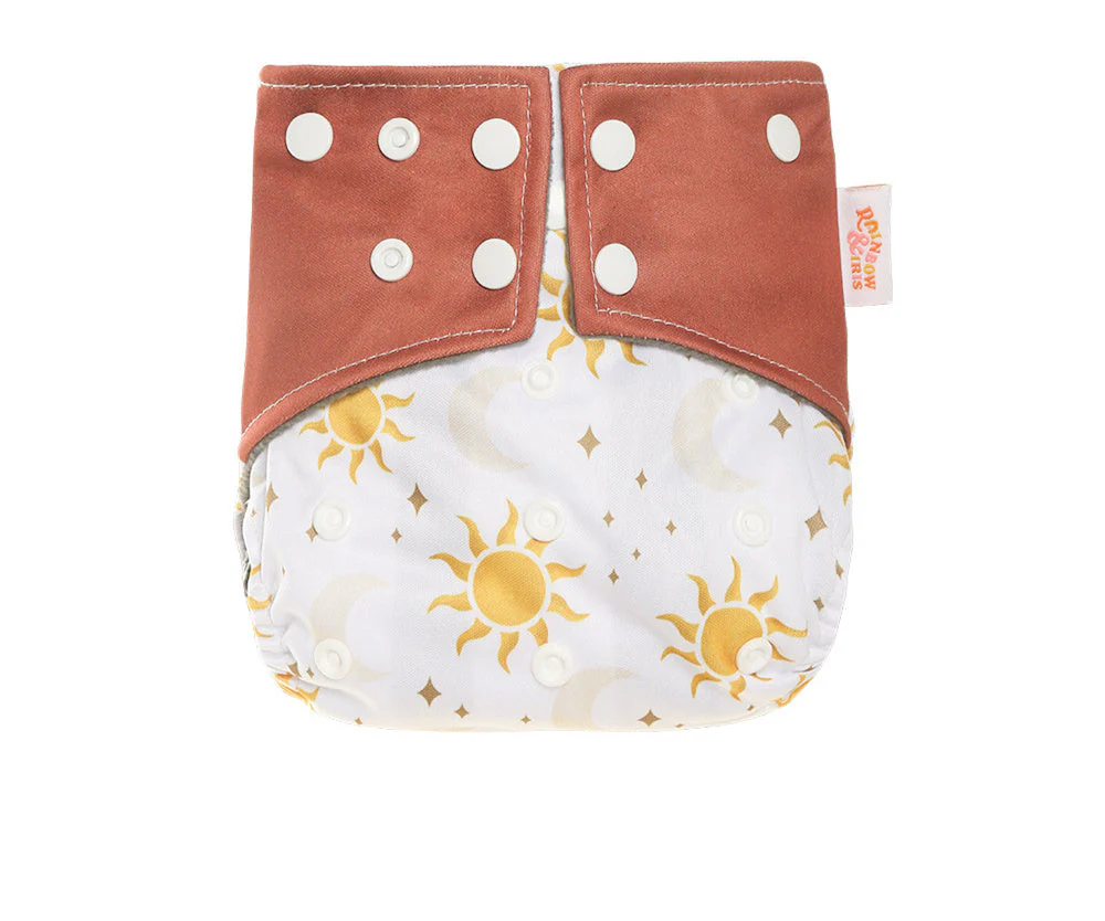 Western Style Digital Printing Bamboo Charcoal Diapers - Image 7