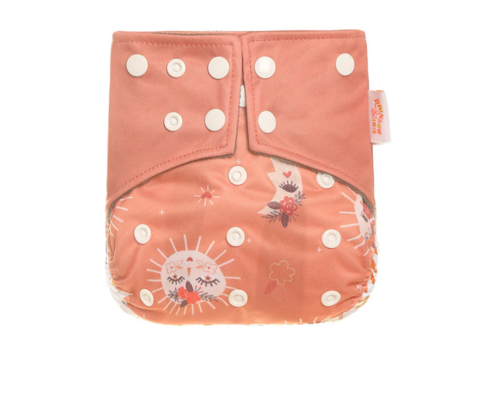 Western Style Digital Printing Bamboo Charcoal Diapers - Image 9