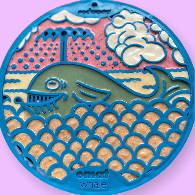 Whale eMat - Enrichment Lick Mat for Dogs and Cats - with Suction Cups | Whale Design | USA Made - Image 6