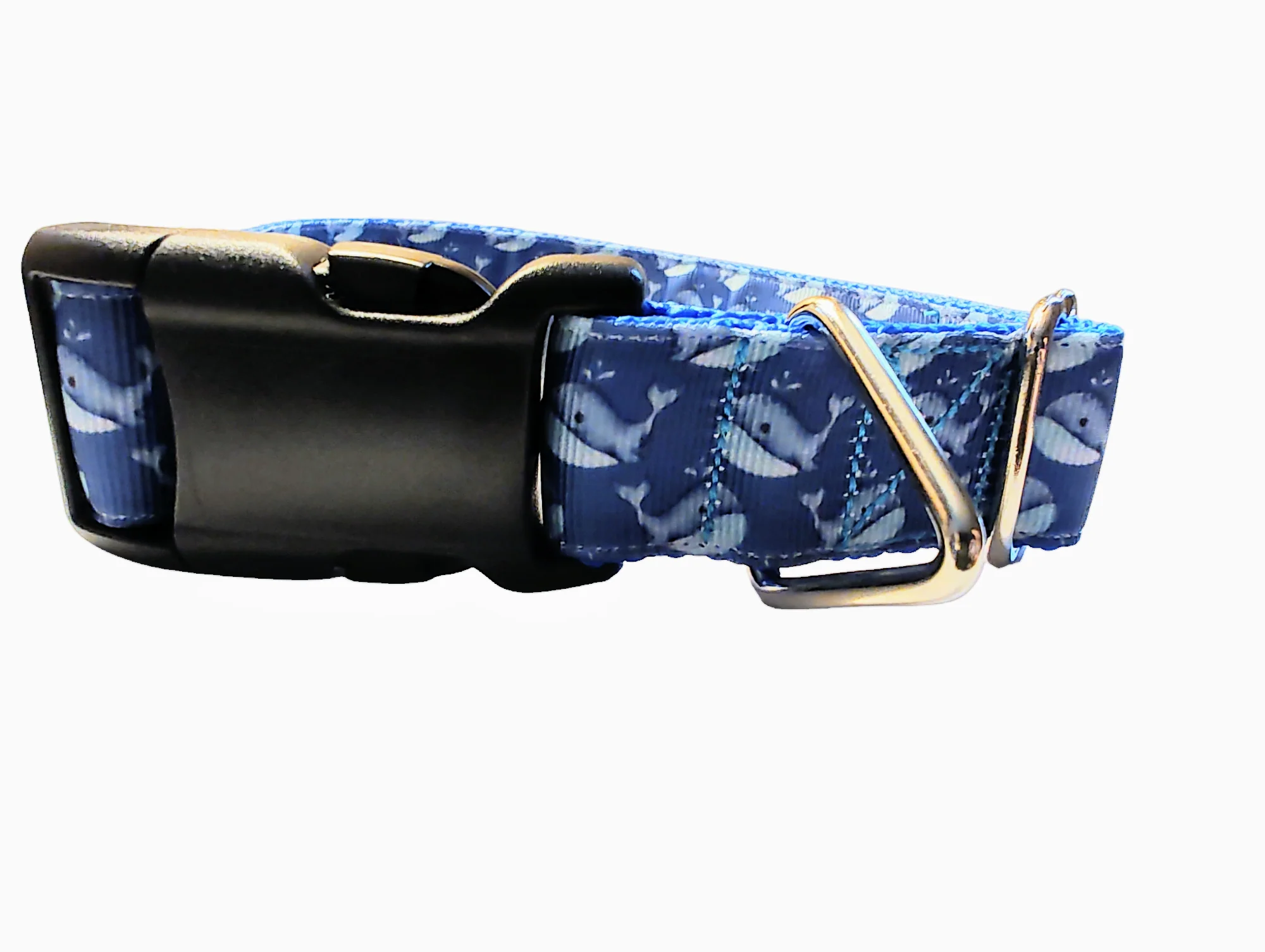 Whale Nylon Dog Collar - Image 2