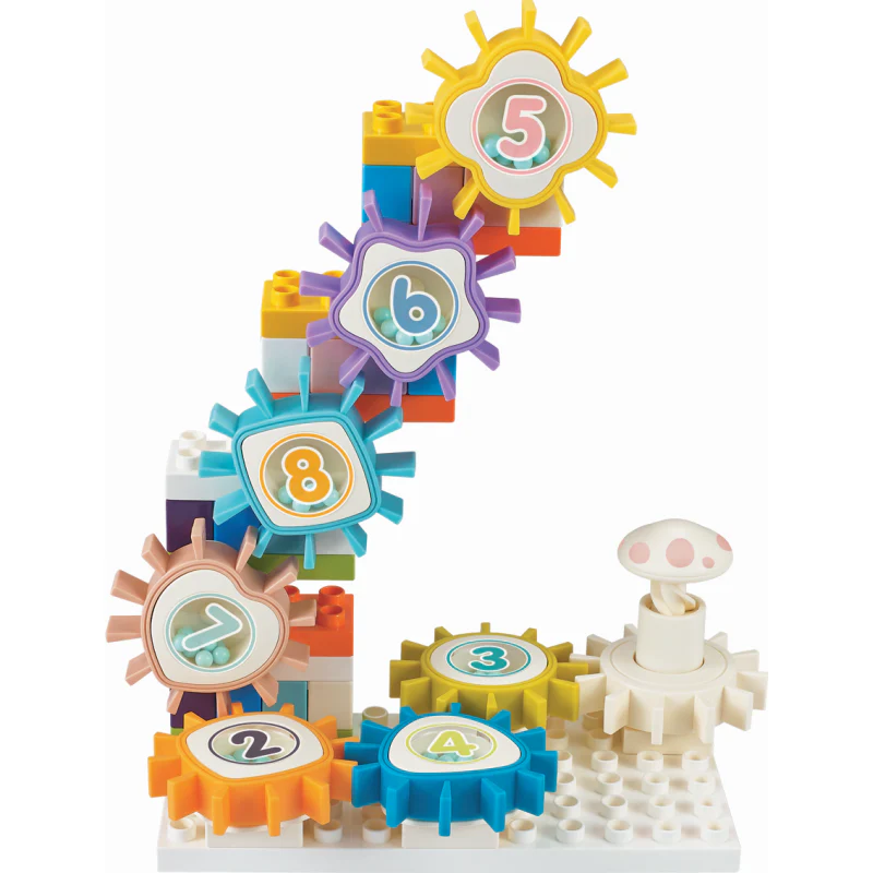 WHIRLY GEARS Construction Building Set - Image 2