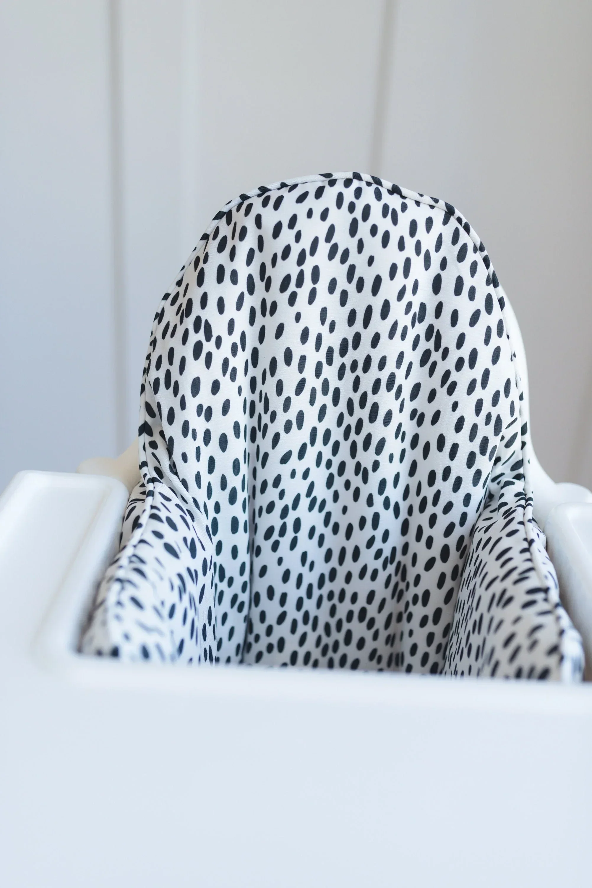 White & Black Dots IKEA Antilop Cushion Cover - Image 3