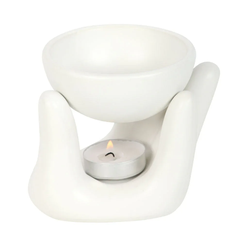 White Hand Ceramic Oil Burner - Image 4