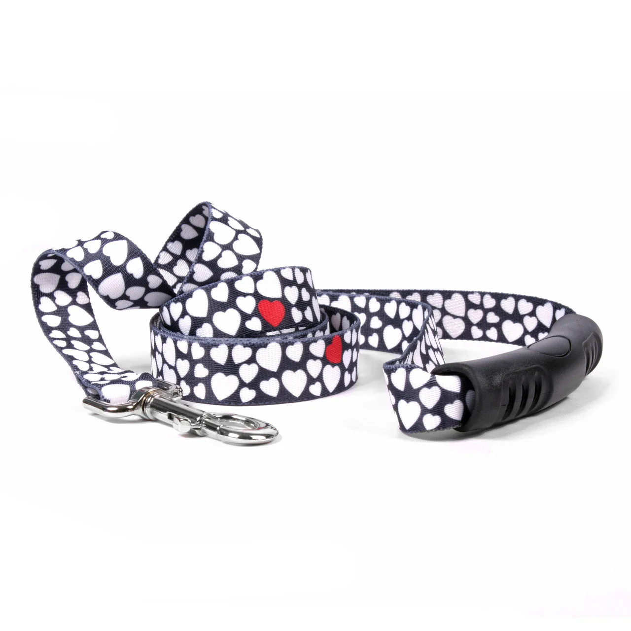 White Hearts Dog Leash - Image 3