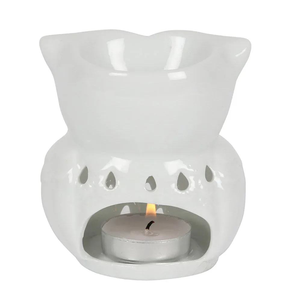 White Owl Oil Burner and Wax Warmer - Image 3