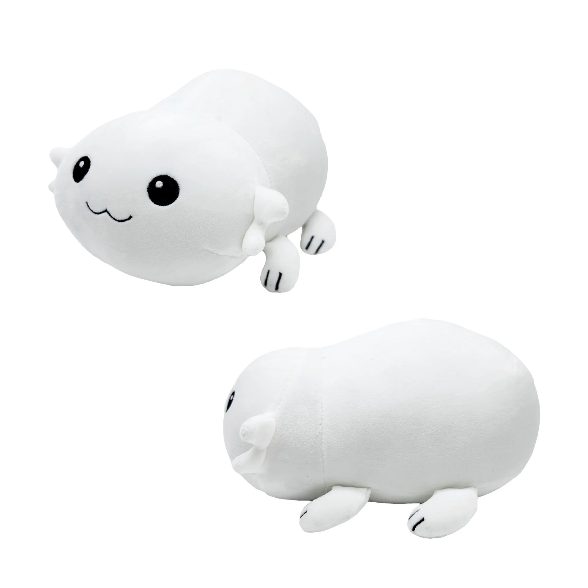 White Salamander Plush Toy Net Pocket - Image 4