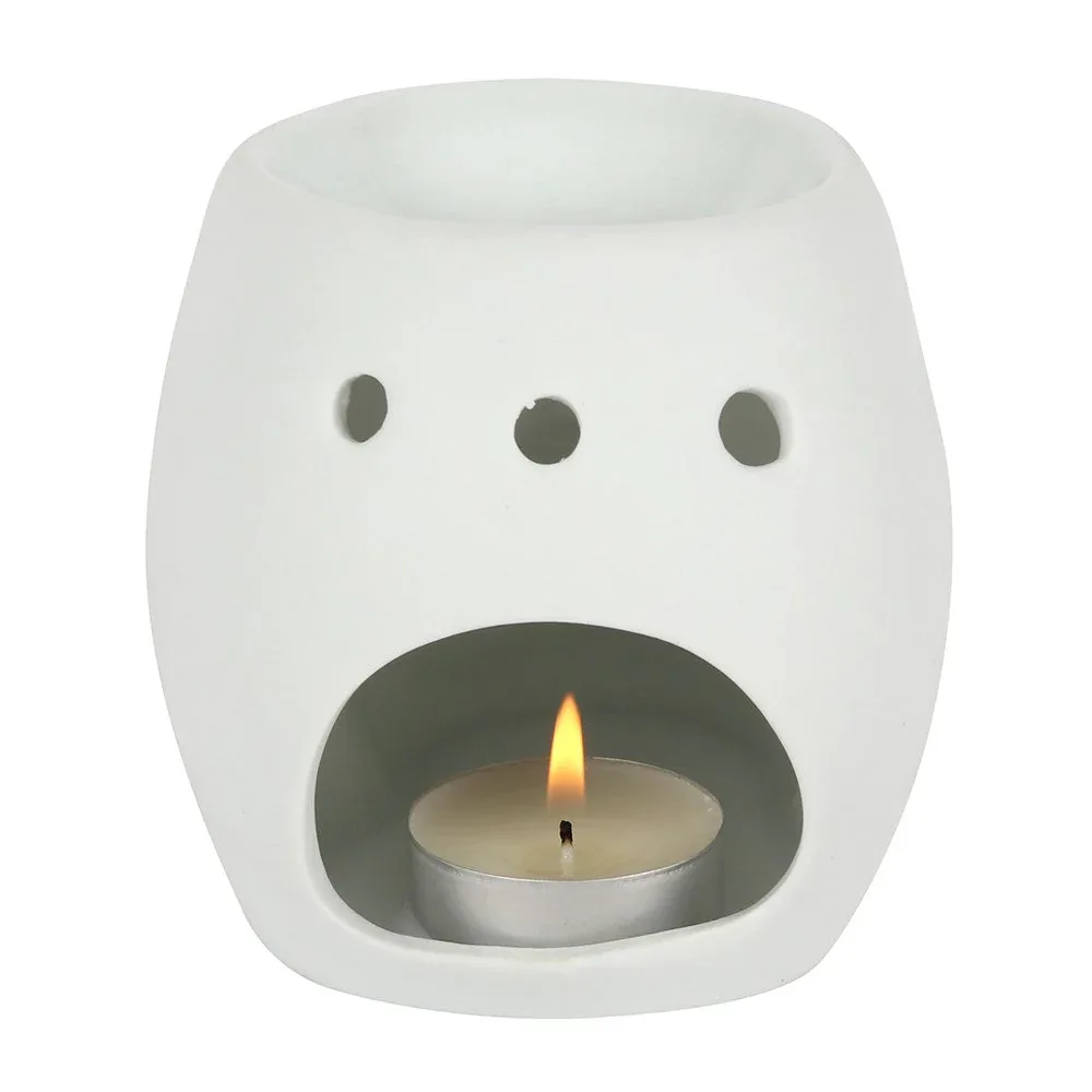 White Skull Oil Burner and Wax Warmer - Image 3