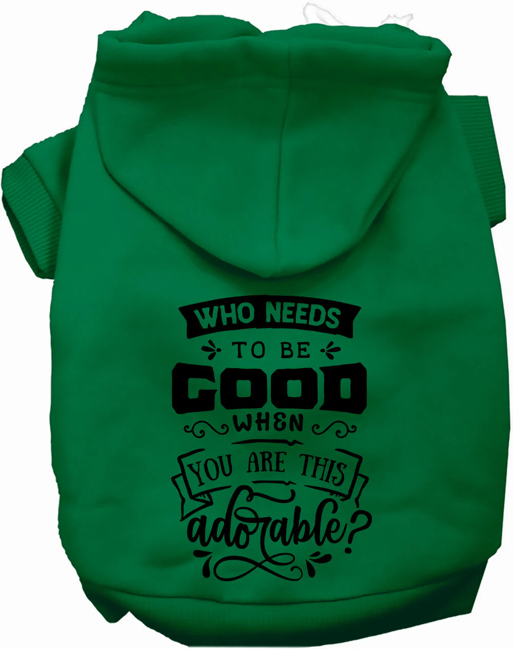Who Needs to be Good? Pet Hoodie - Image 2