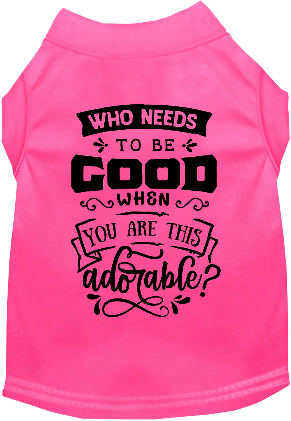 Who Needs to be Good? Pet Shirt - Image 6
