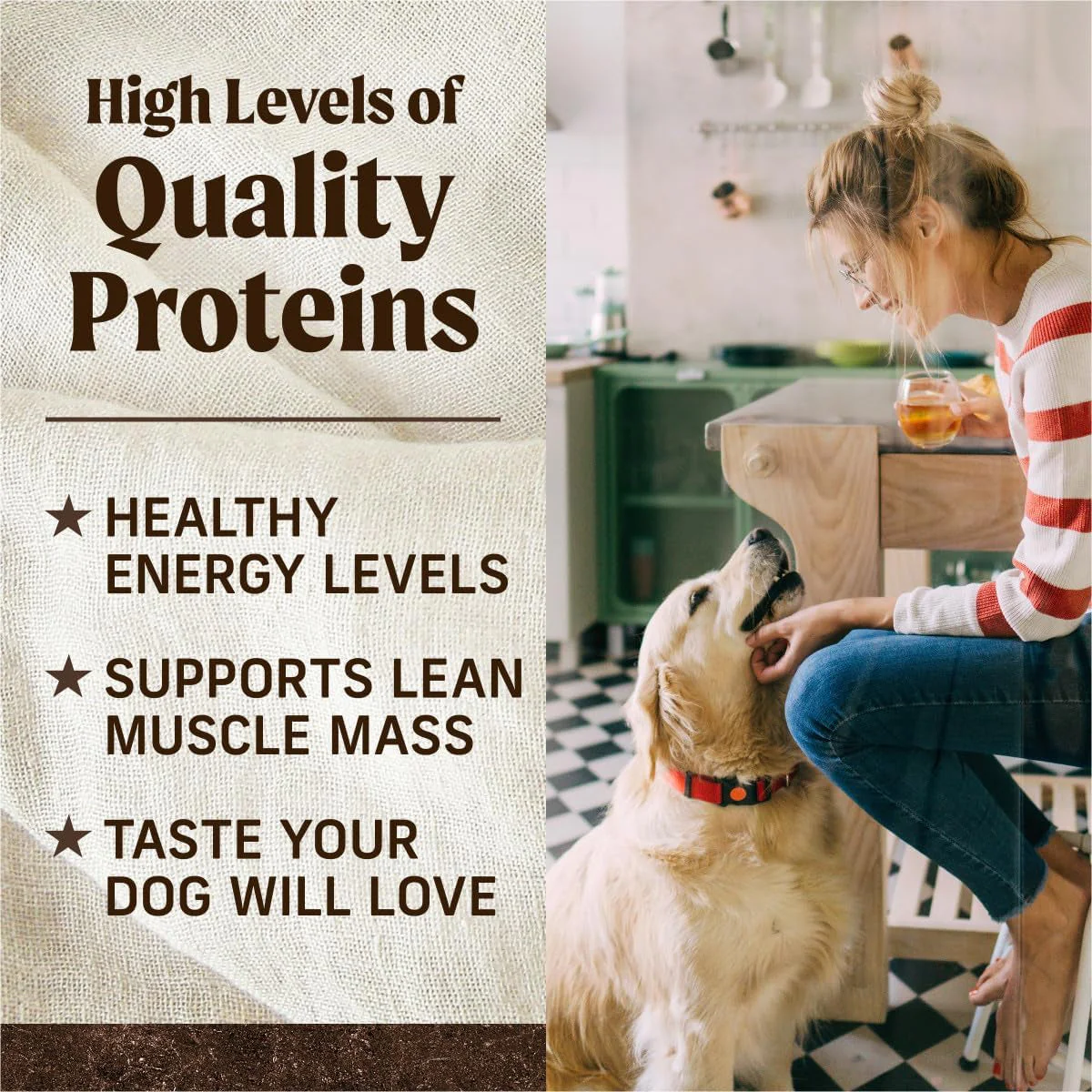 Wholesome and Natural Kibble with Real Chicken and Sweet Potato - Image 8