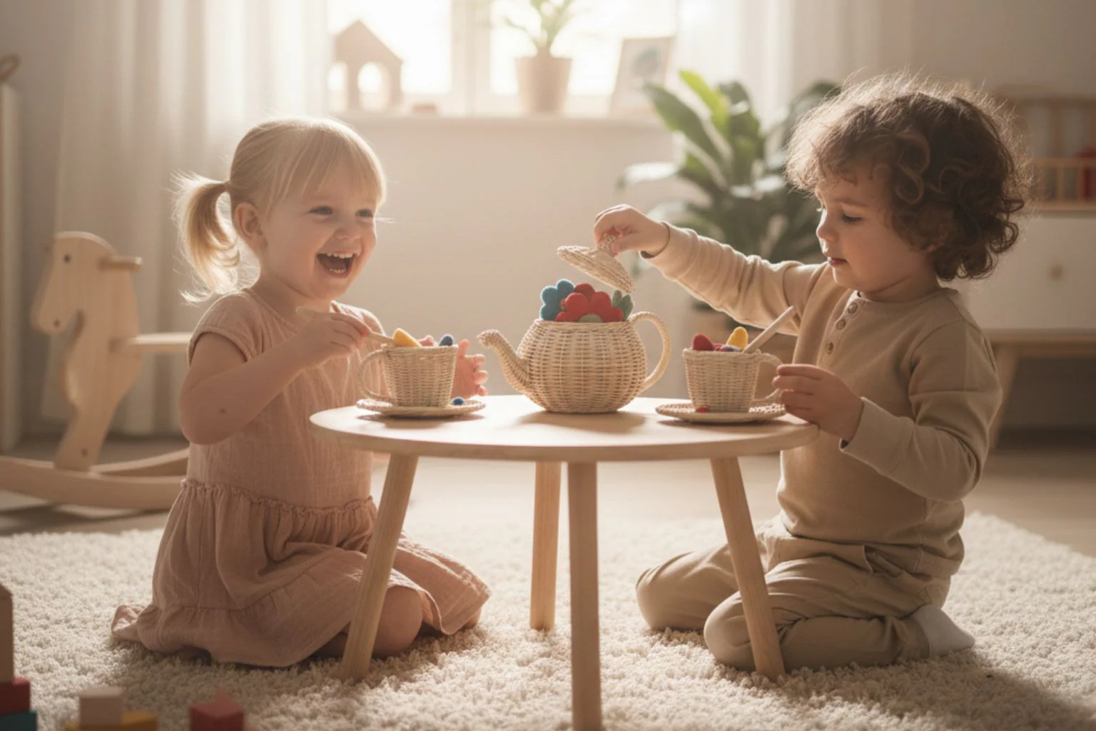 Wicker Tea Party Play Set - Image 11