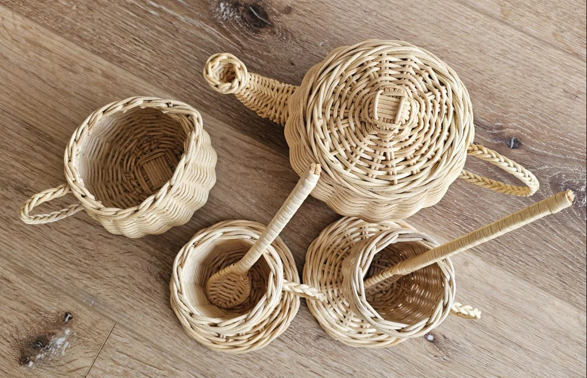 Wicker Tea Party Play Set - Image 12
