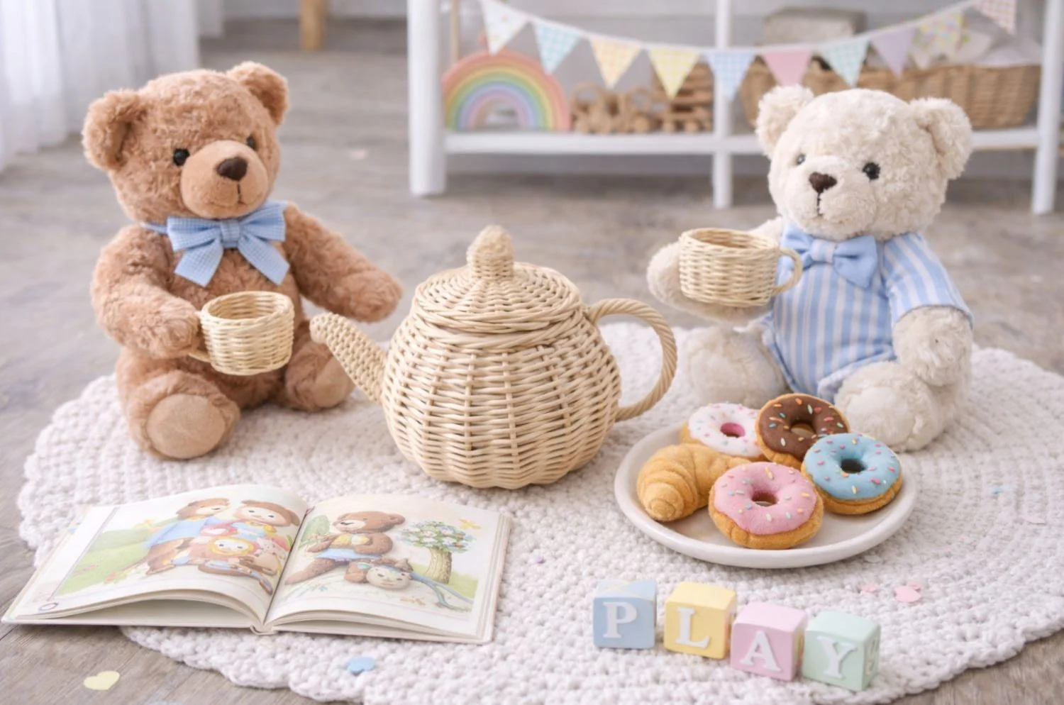 Wicker Tea Party Play Set - Image 14