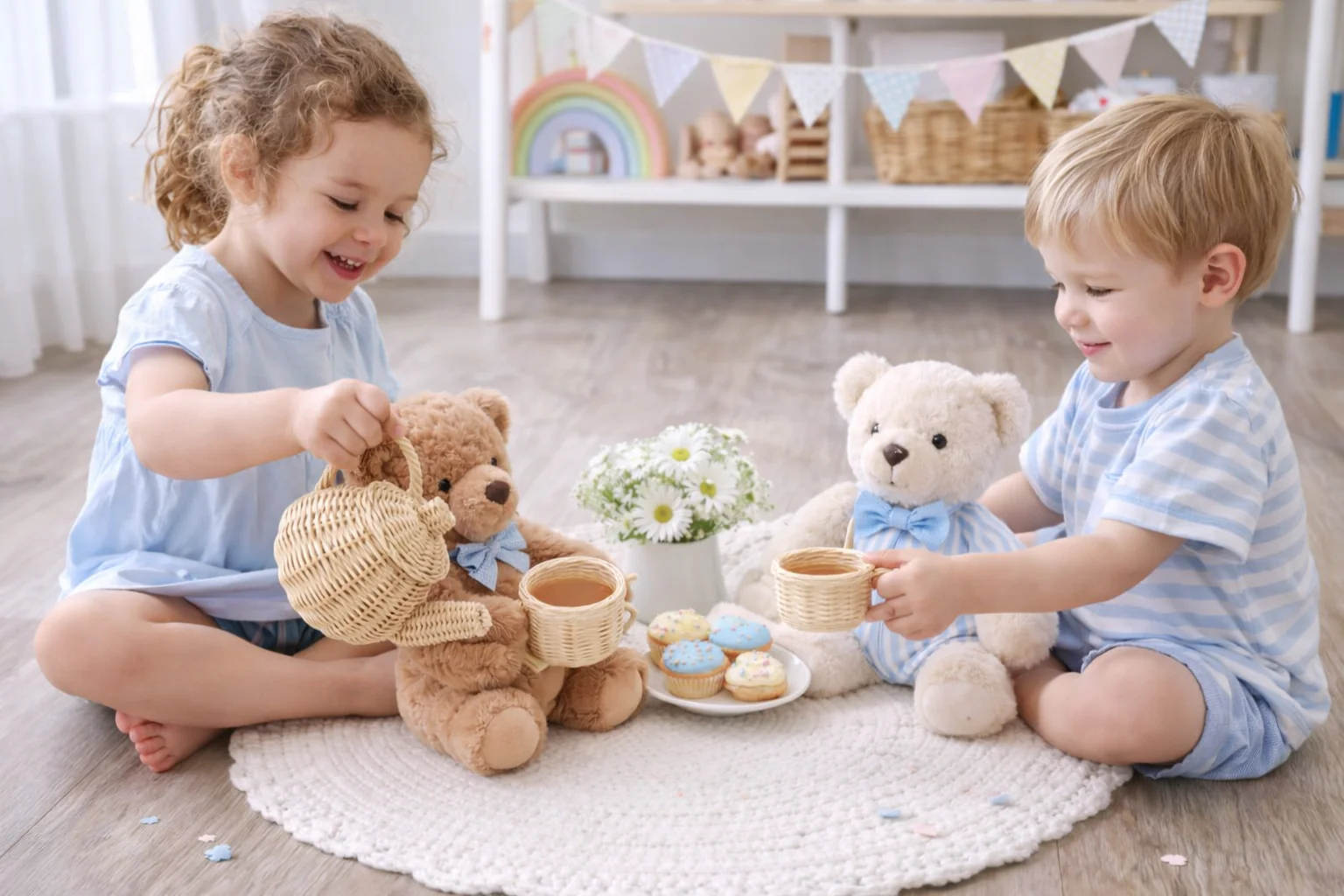 Wicker Tea Party Play Set - Image 15