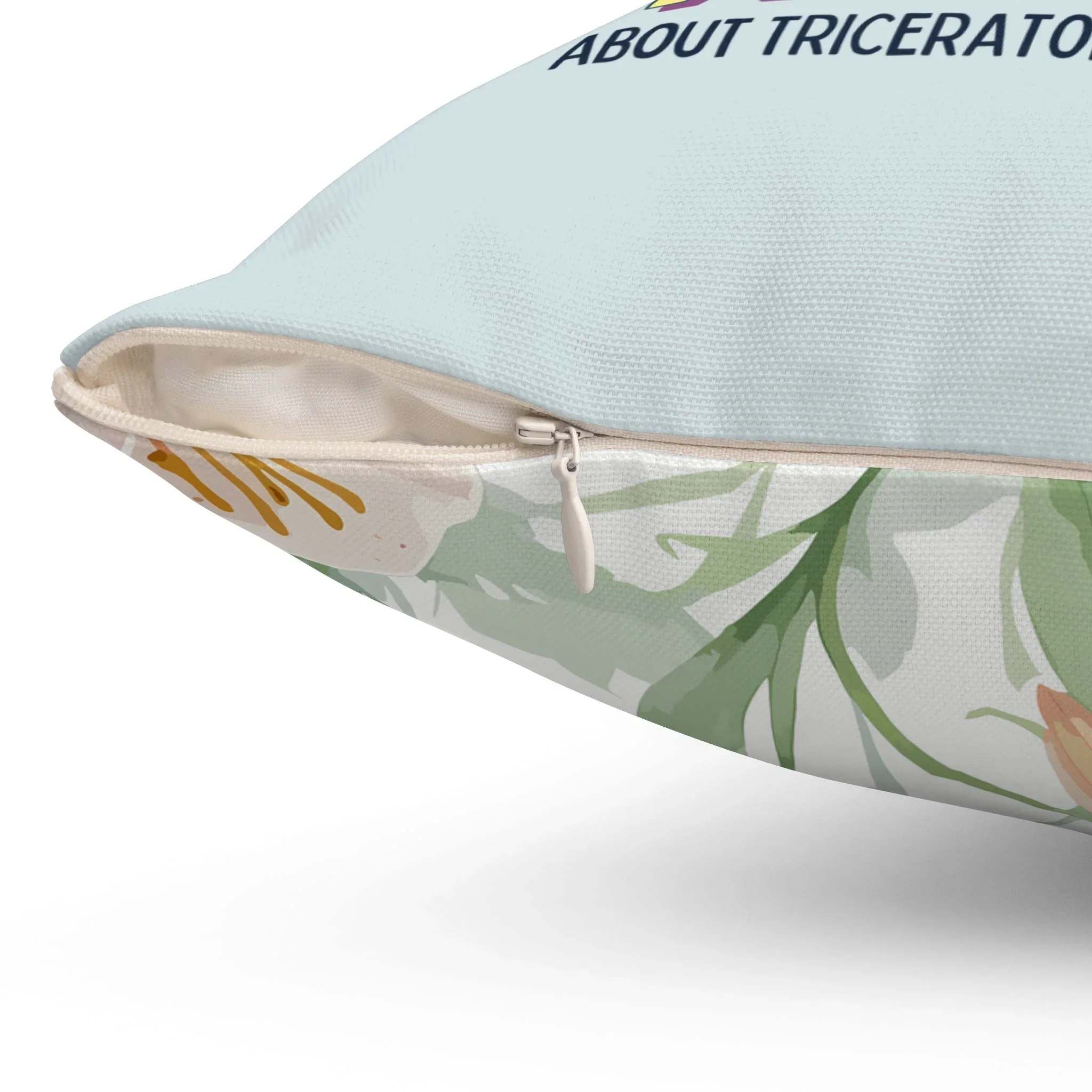 Wild About Triceratops Pillow - Image 3