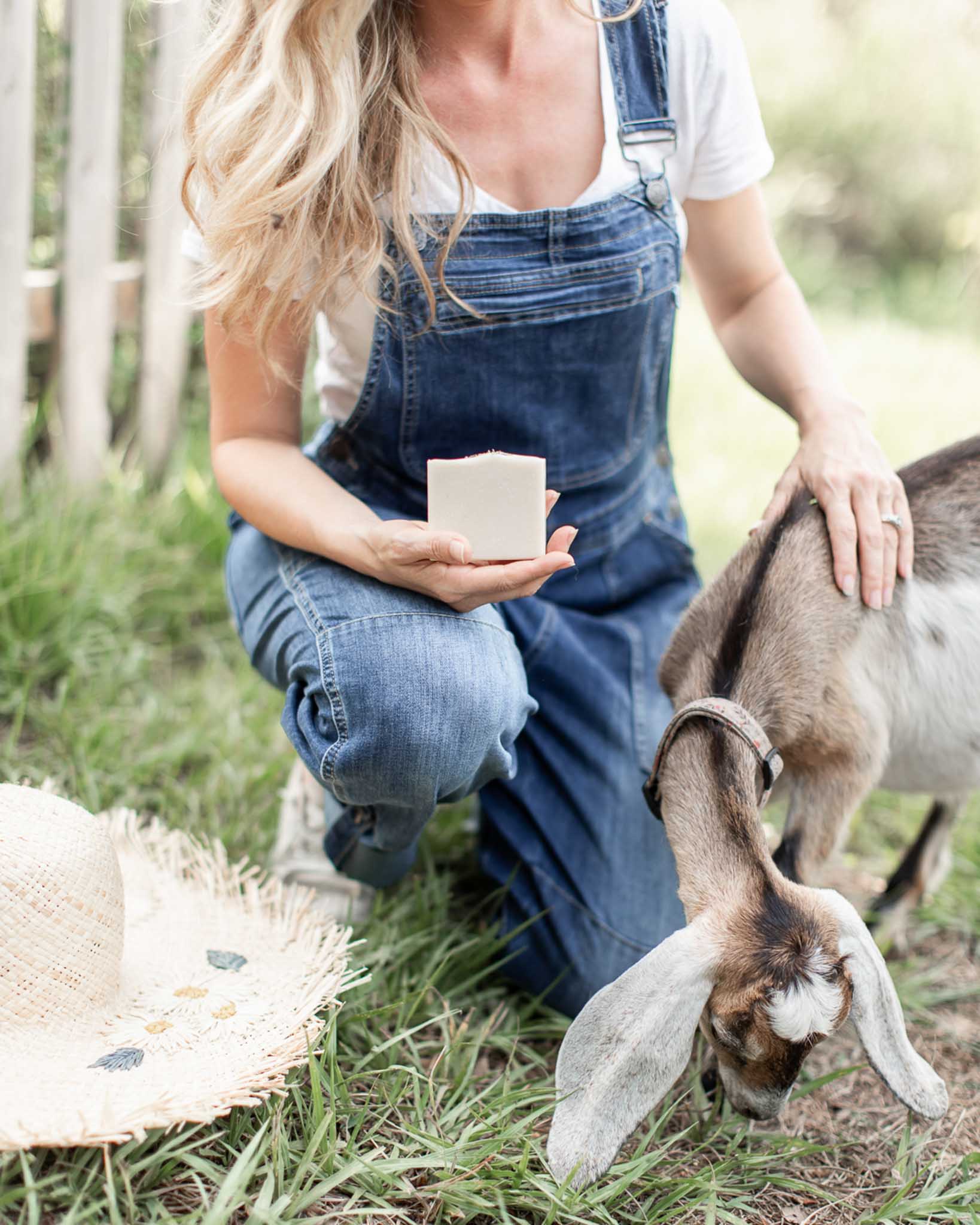 Wild Lavender Handmade Tallow and Goat Milk Soap Bar - Image 3