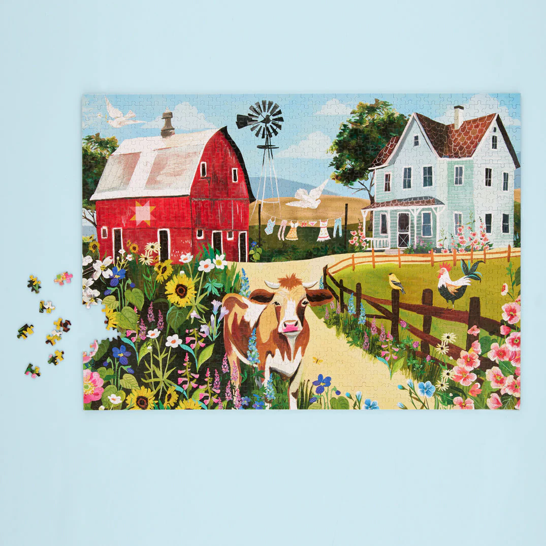 Wildflower Farm 1000 Piece Puzzle - Image 2