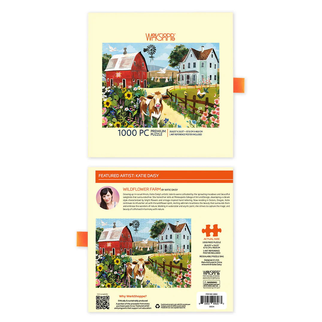 Wildflower Farm 1000 Piece Puzzle - Image 3