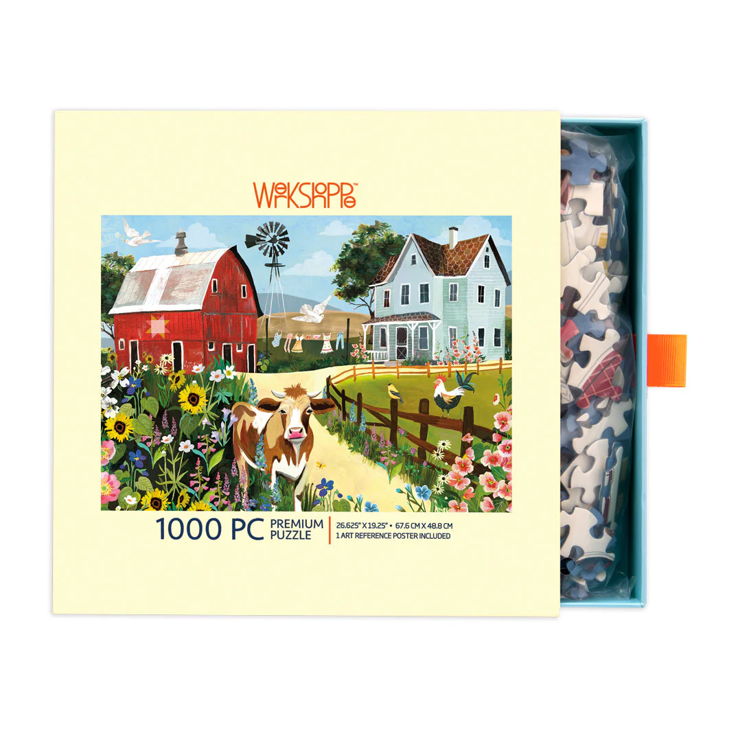 Wildflower Farm 1000 Piece Puzzle - Image 4
