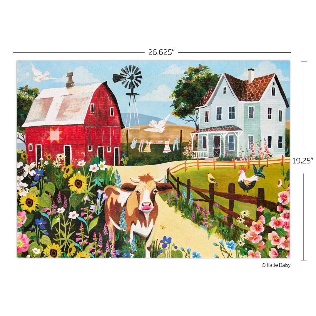 Wildflower Farm 1000 Piece Puzzle - Image 5