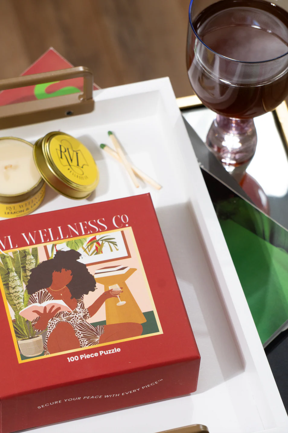 Wine Down | 100 Piece Puzzle - Image 2