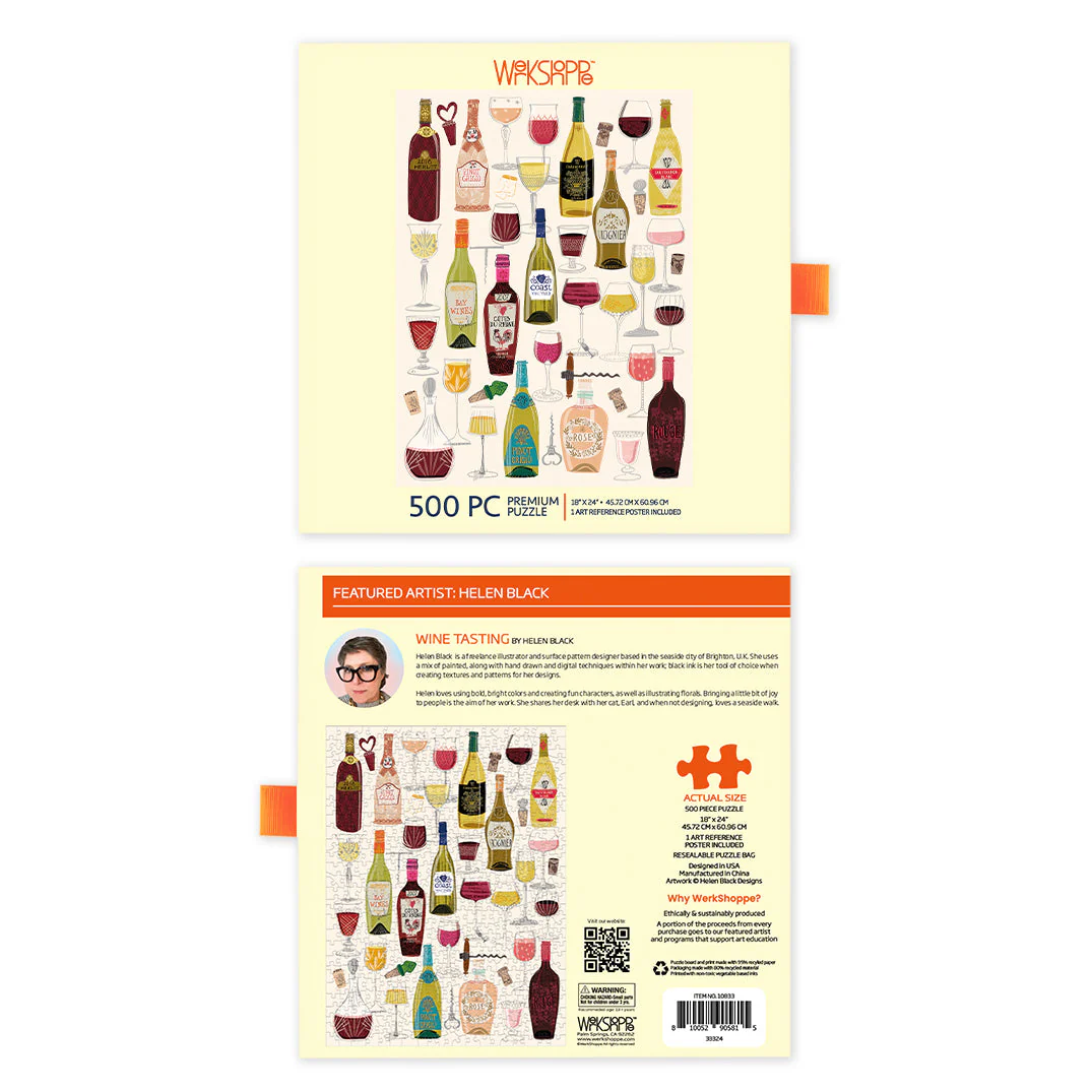 Wine Tasting 500 Piece Puzzle - Image 3