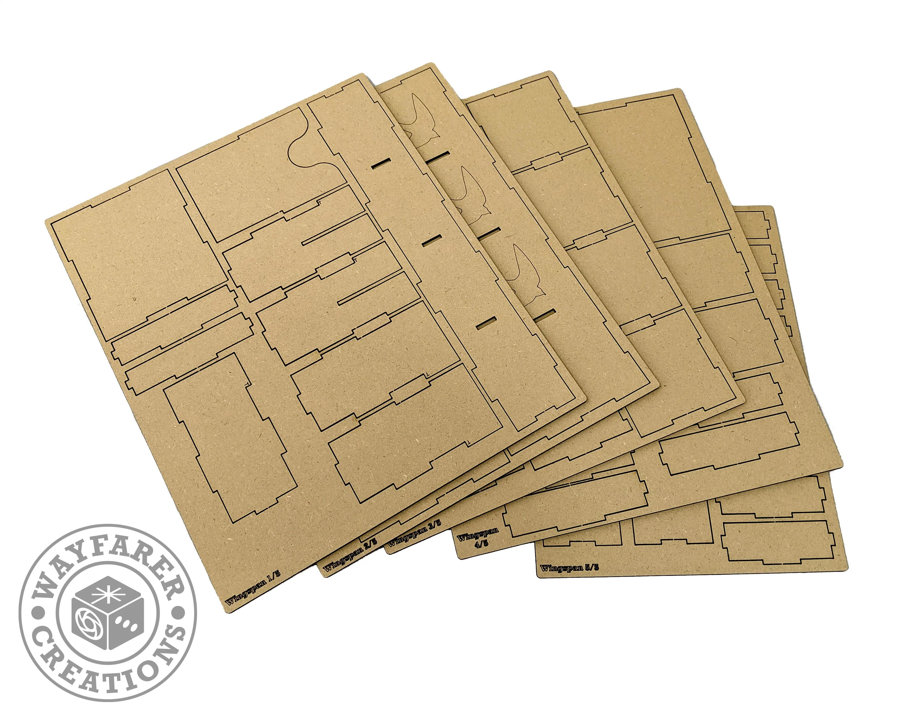 Wingspan Board Game Organizer Insert - Image 3