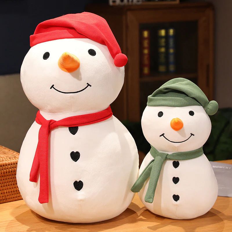 Winter Christmas Love Snowman Plush Toy - Image 2