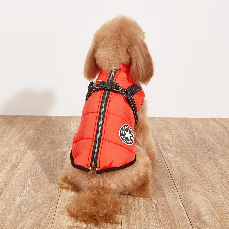 Winter Reflective Dog Harness Vest - Image 3
