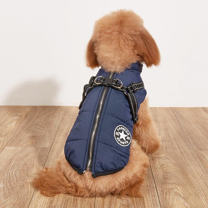 Winter Reflective Dog Harness Vest - Image 4