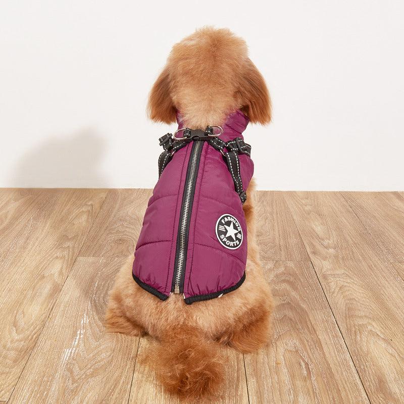 Winter Reflective Dog Harness Vest - Image 6