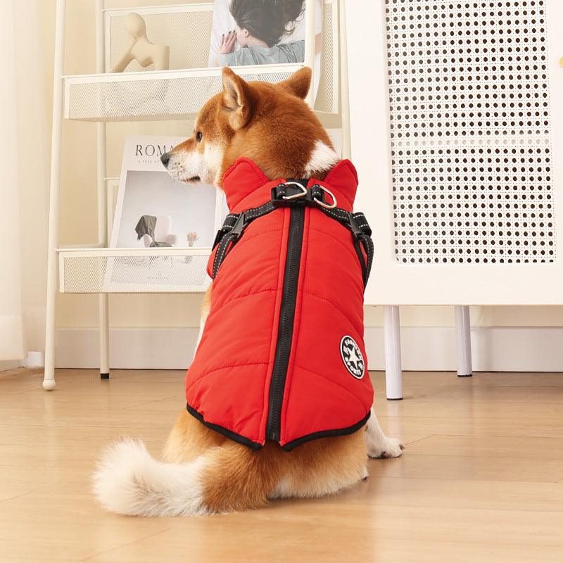 Winter Reflective Dog Harness Vest - Image 9