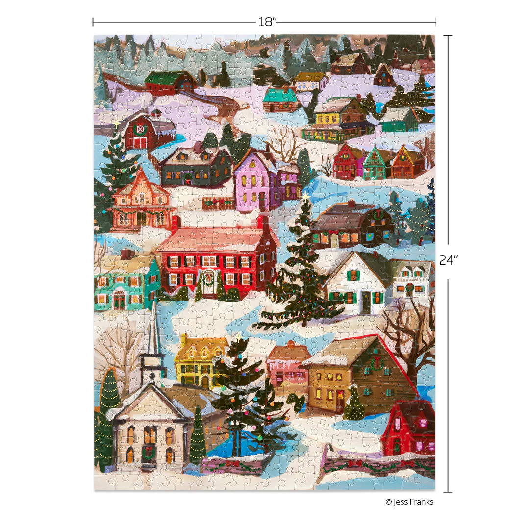 Winter Village 500 Piece Puzzle - Image 6