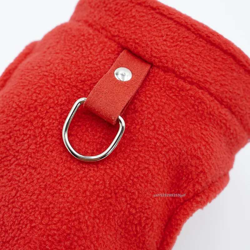 Winter Warm Dog Jacket with D-Ring – Cozy Pet Vest for Small Dogs & Cats - Image 6