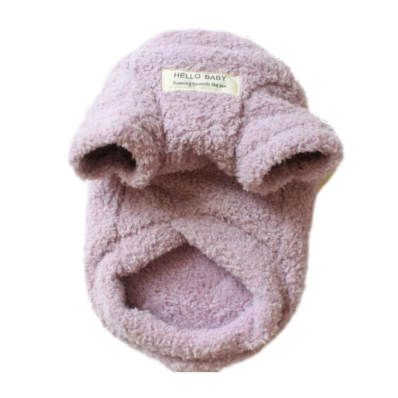 Winter Warm Plush Dog Sweater – Soft Pet Coat for Small Dogs & Puppies - Image 12