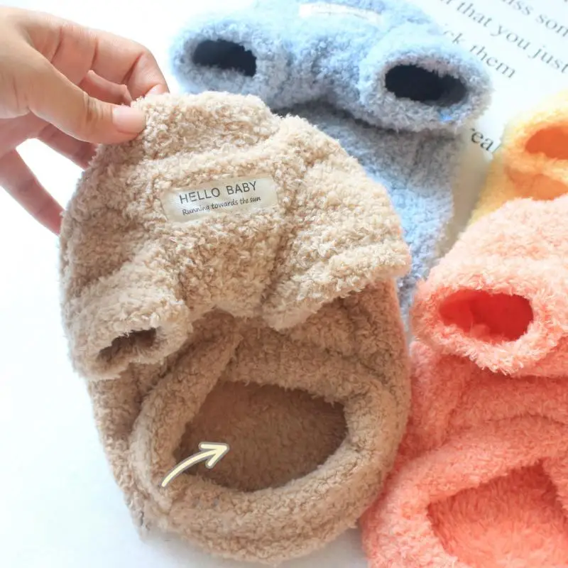 Winter Warm Plush Dog Sweater – Soft Pet Coat for Small Dogs & Puppies - Image 4