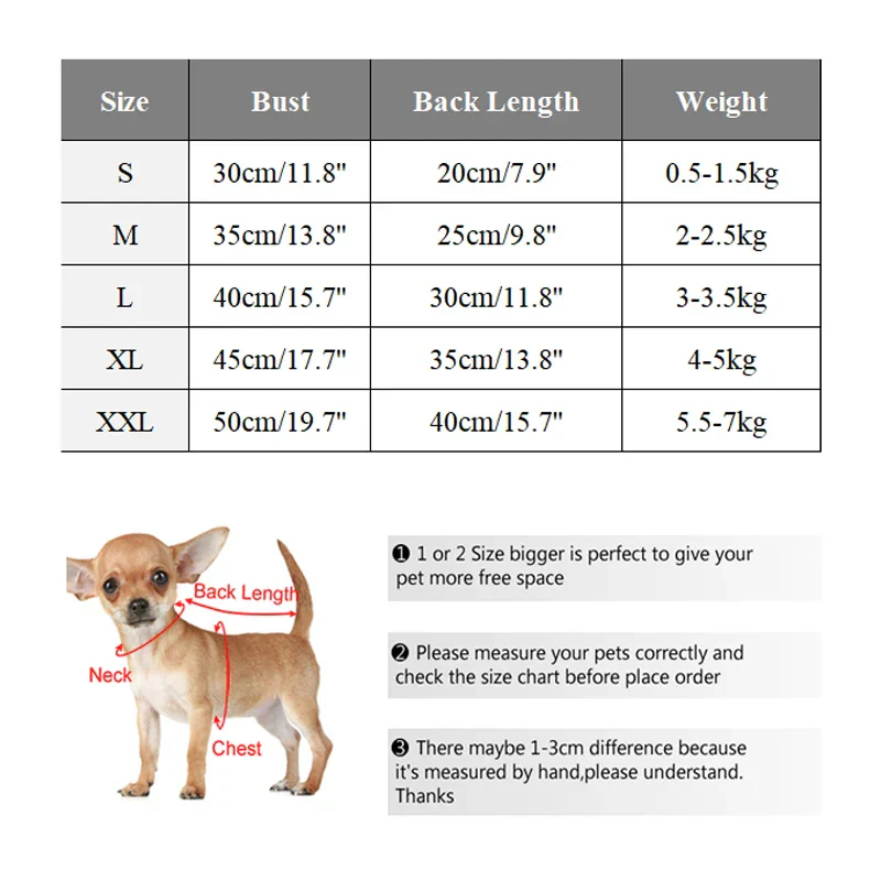 Winter Warm Plush Dog Sweater – Soft Pet Coat for Small Dogs & Puppies - Image 7