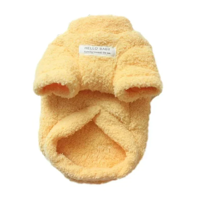 Winter Warm Plush Dog Sweater – Soft Pet Coat for Small Dogs & Puppies - Image 8