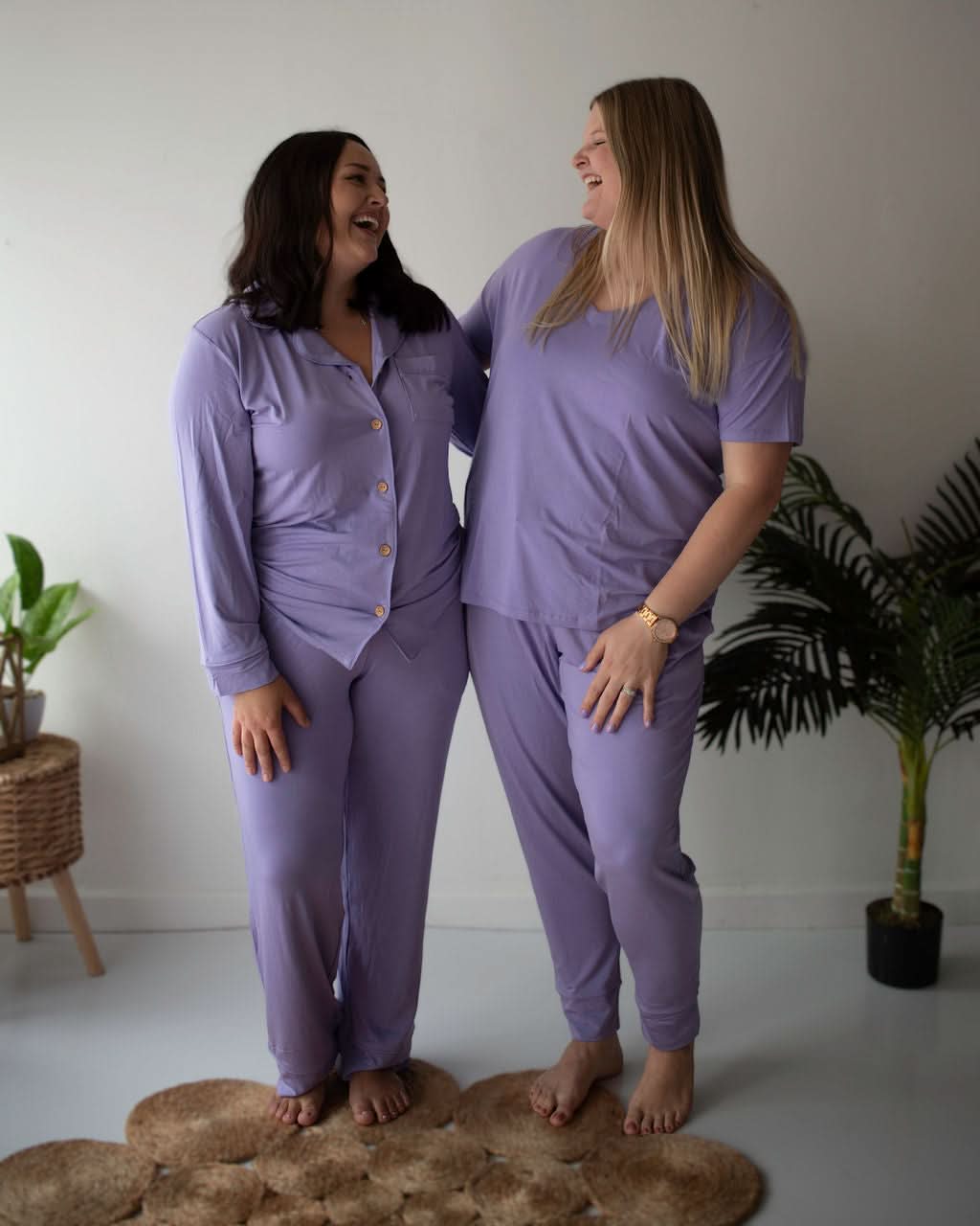 Wisteria | Adult Button Pajama Top - Image 4