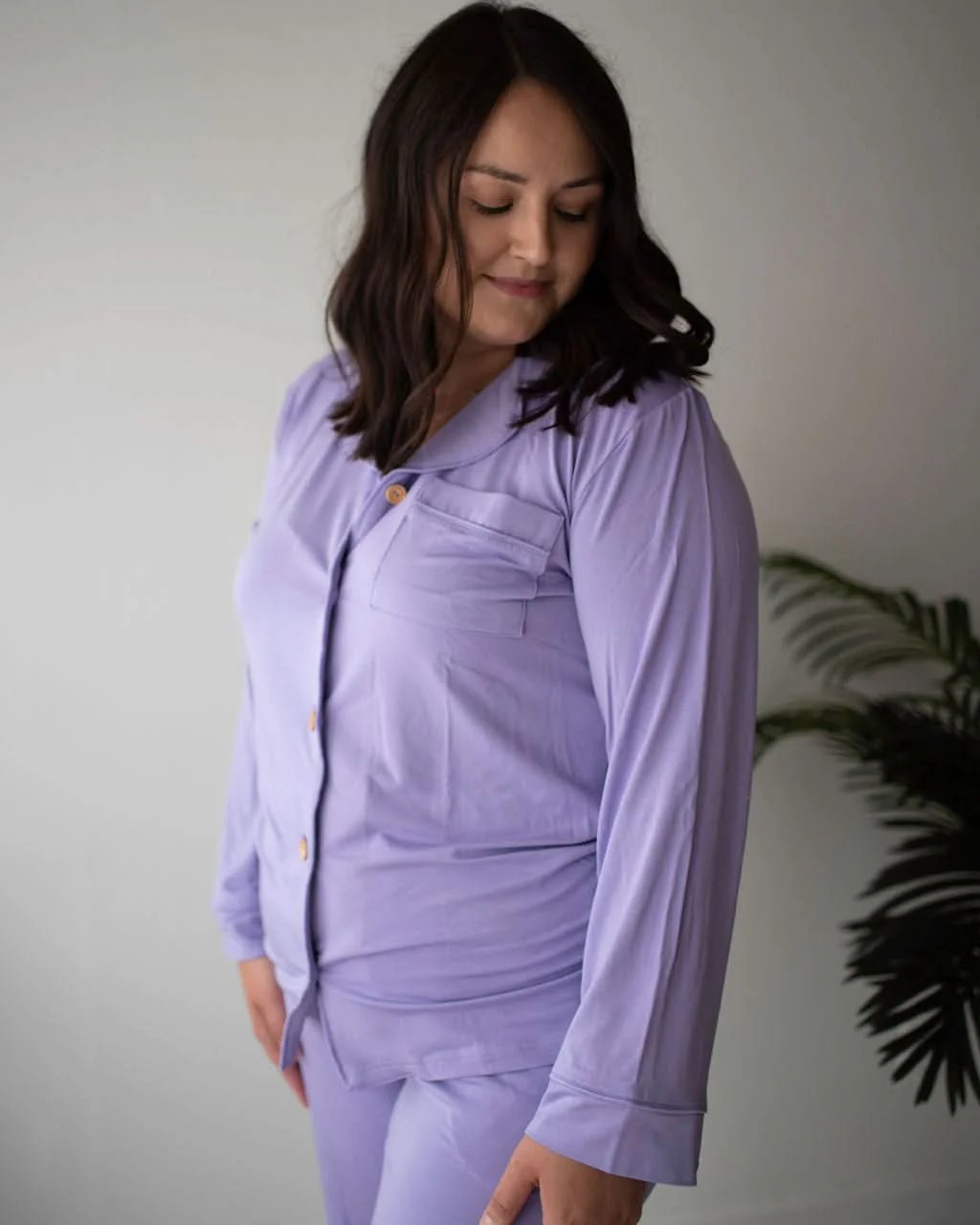 Wisteria | Adult Button Pajama Top - Image 9