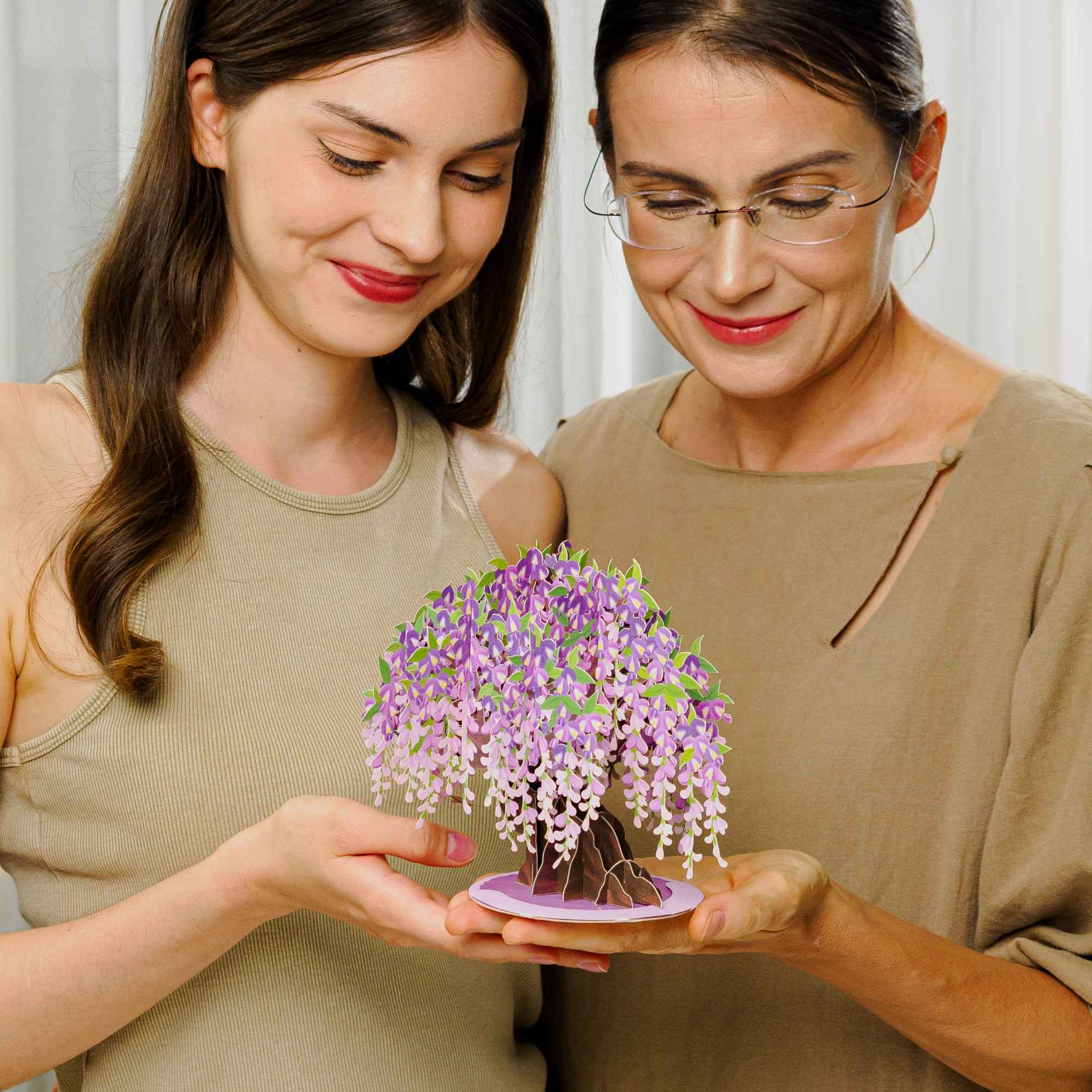 Wisteria Tree Oversized Pop Up Card with Keepsake - Image 4