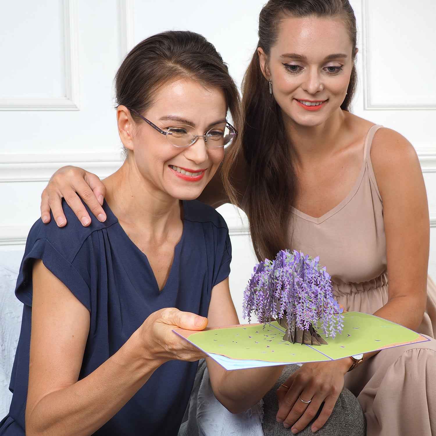 Wisteria Tree Pop Up Card - Image 2