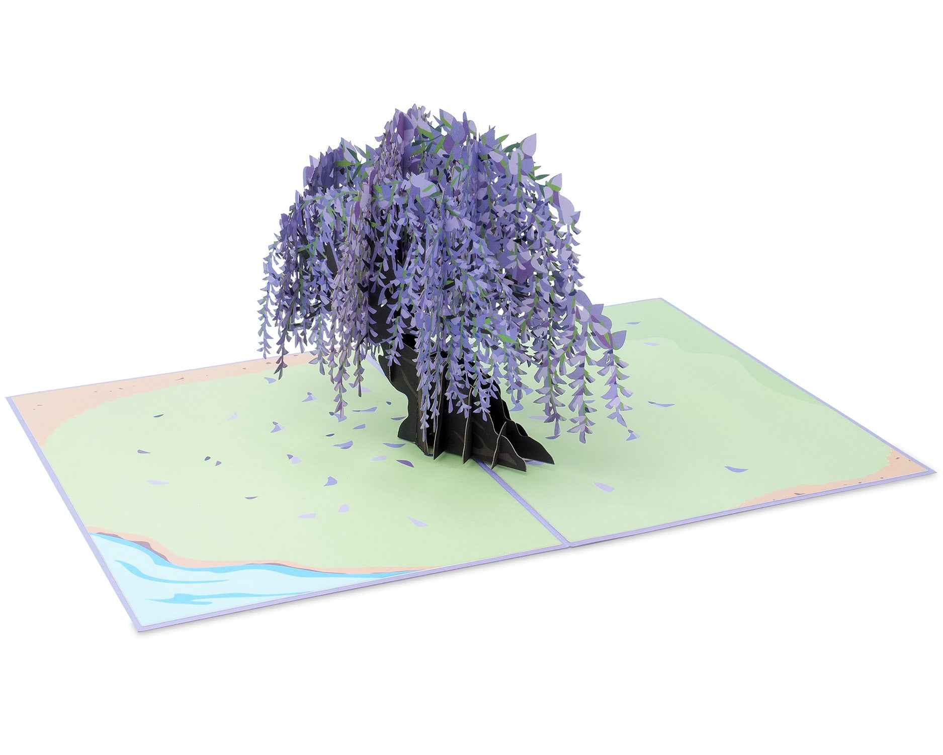 Wisteria Tree Pop Up Card - Image 7
