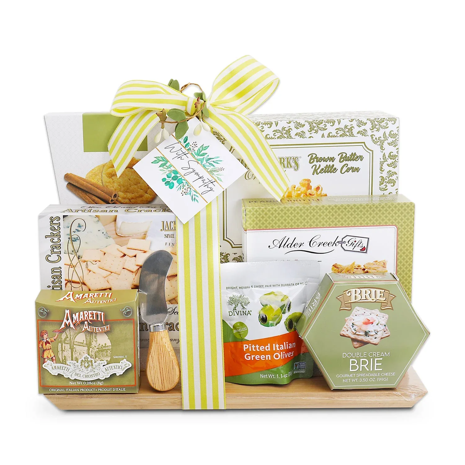 With Sympathy Cutting Board Gift - Image 2