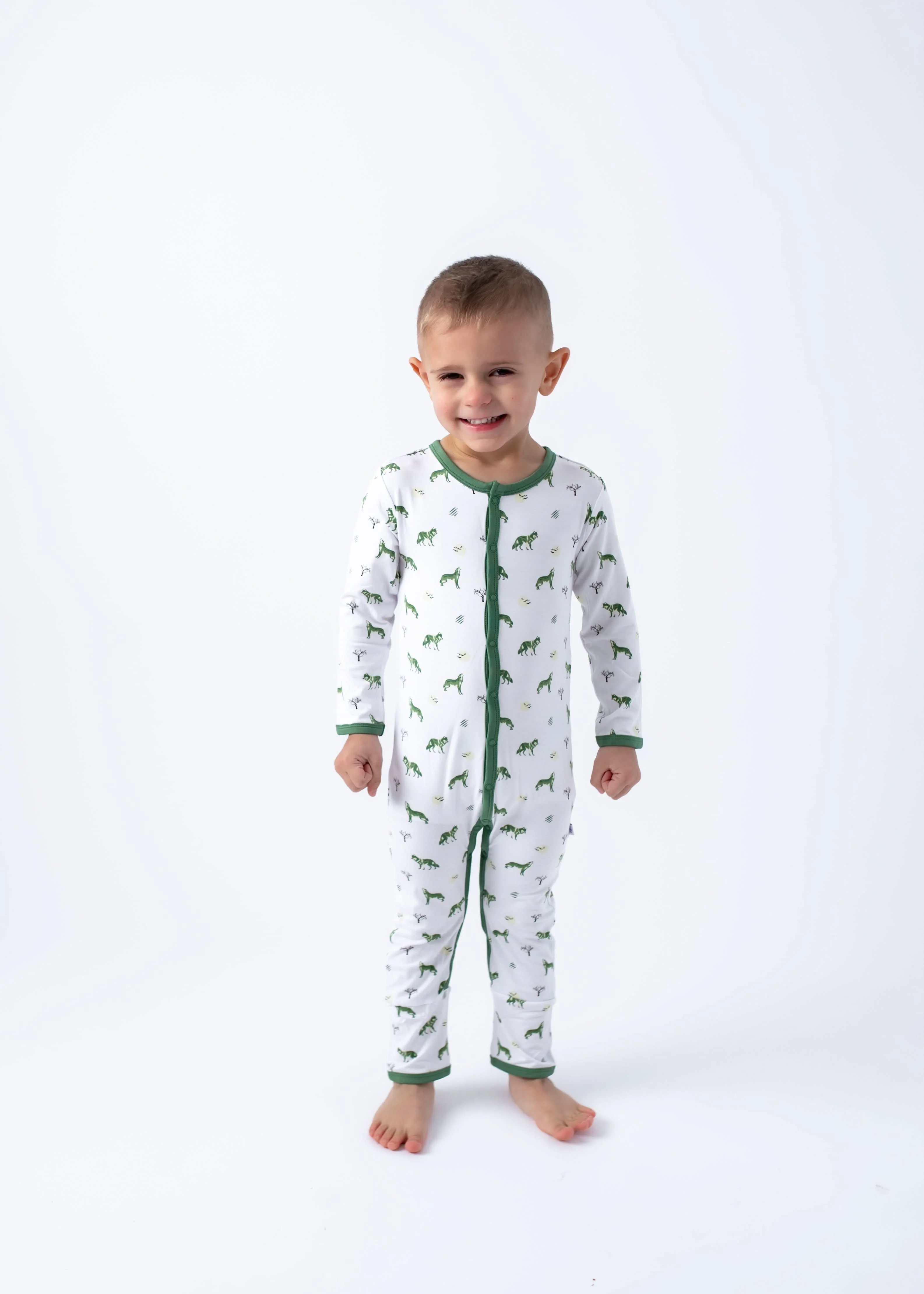 Wolf | Snap Romper - Image 2