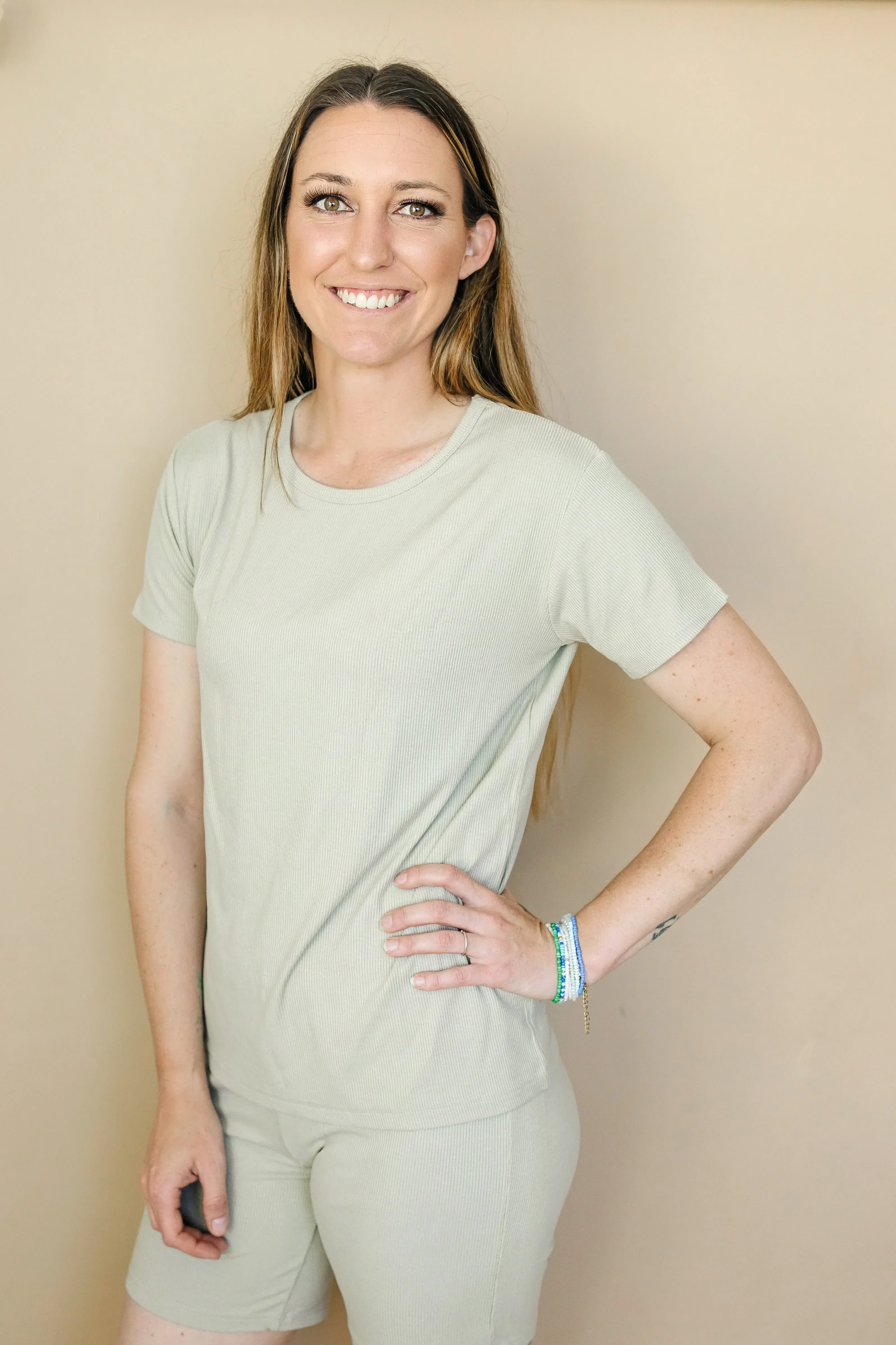 Women's Ribbed Bamboo Pajama Top & Bottoms - sold as separates - Image 4