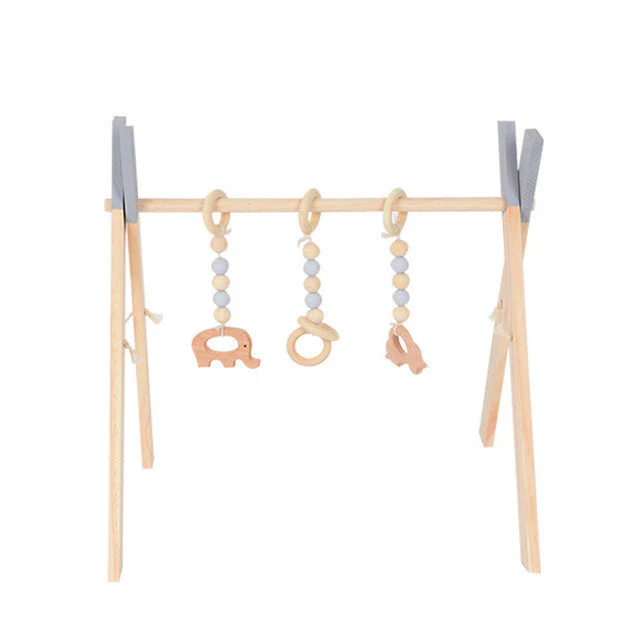 Wooden Baby Infant Fitness Frame Decorative Toys - Image 10