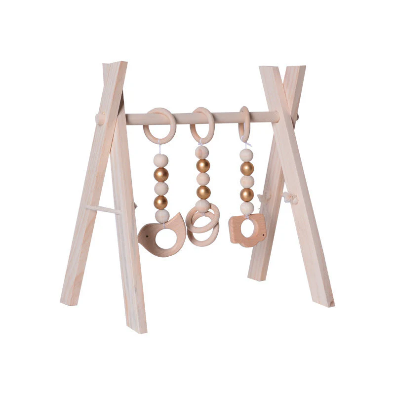 Wooden Baby Infant Fitness Frame Decorative Toys - Image 5