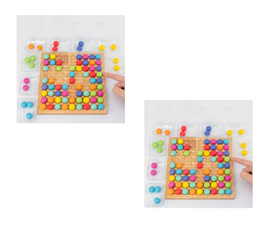Wooden Fun Children's Early Education Board Game Educational Toys - Image 12